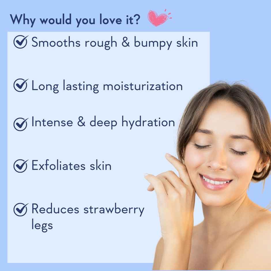 Wishcare Spf50 Niacinamide Sunscreen Body Lotion With No White Cast (200g) & Wishcare 10% Aha + 1% Bha Body Lotion With Niacinamide - Smooths Rough  Bumpy Skin (200g) Combo