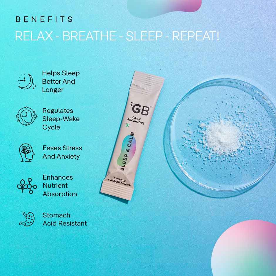 The Good Bug Sleep and Calm Synbiotic SuperGut Powder | Improves Sleep