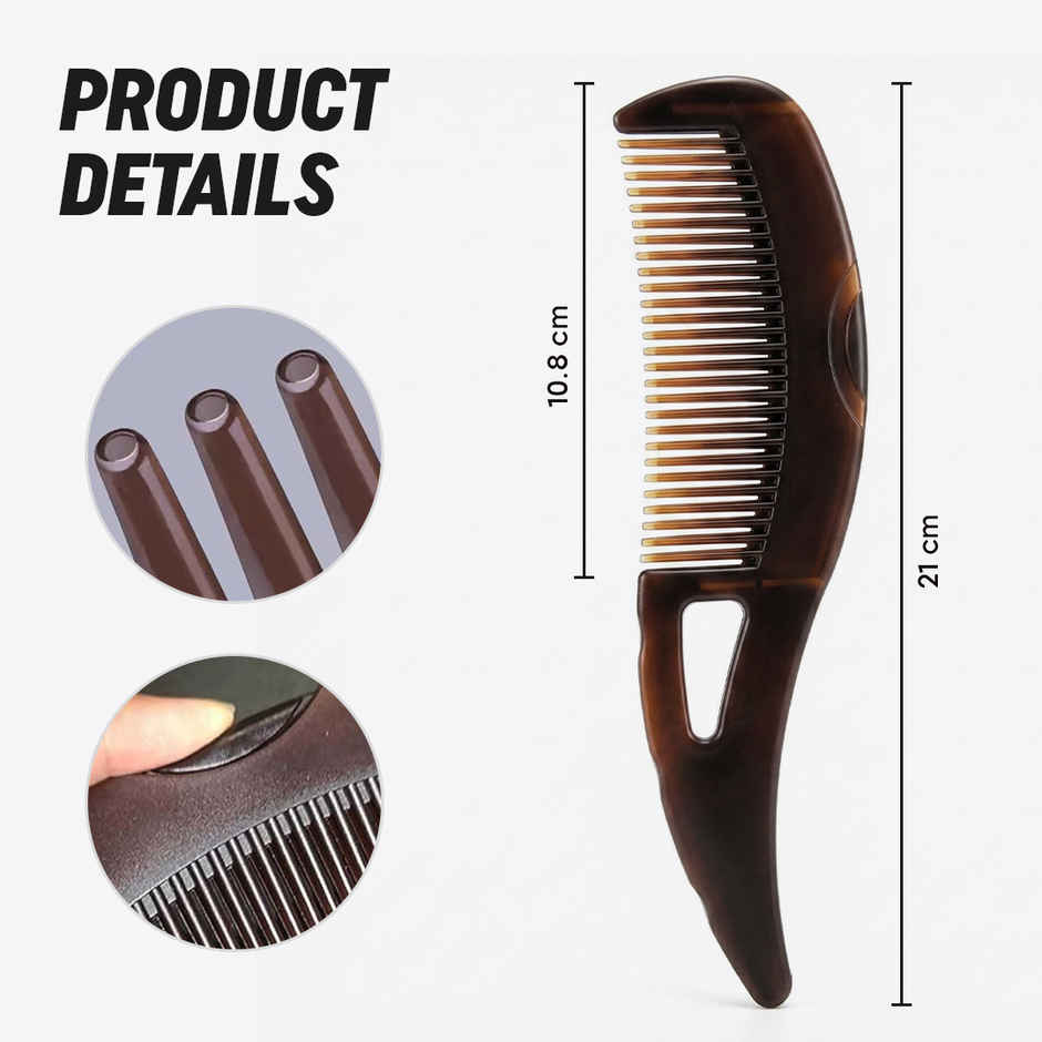 Gleva Self Cleaning Hair Brush Detangling & Styling Brush, Press Button Dandruff Remove Comb