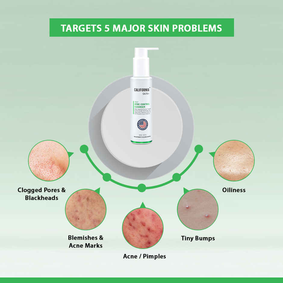 California Skin+ Acne Control Face Wash Cleanser