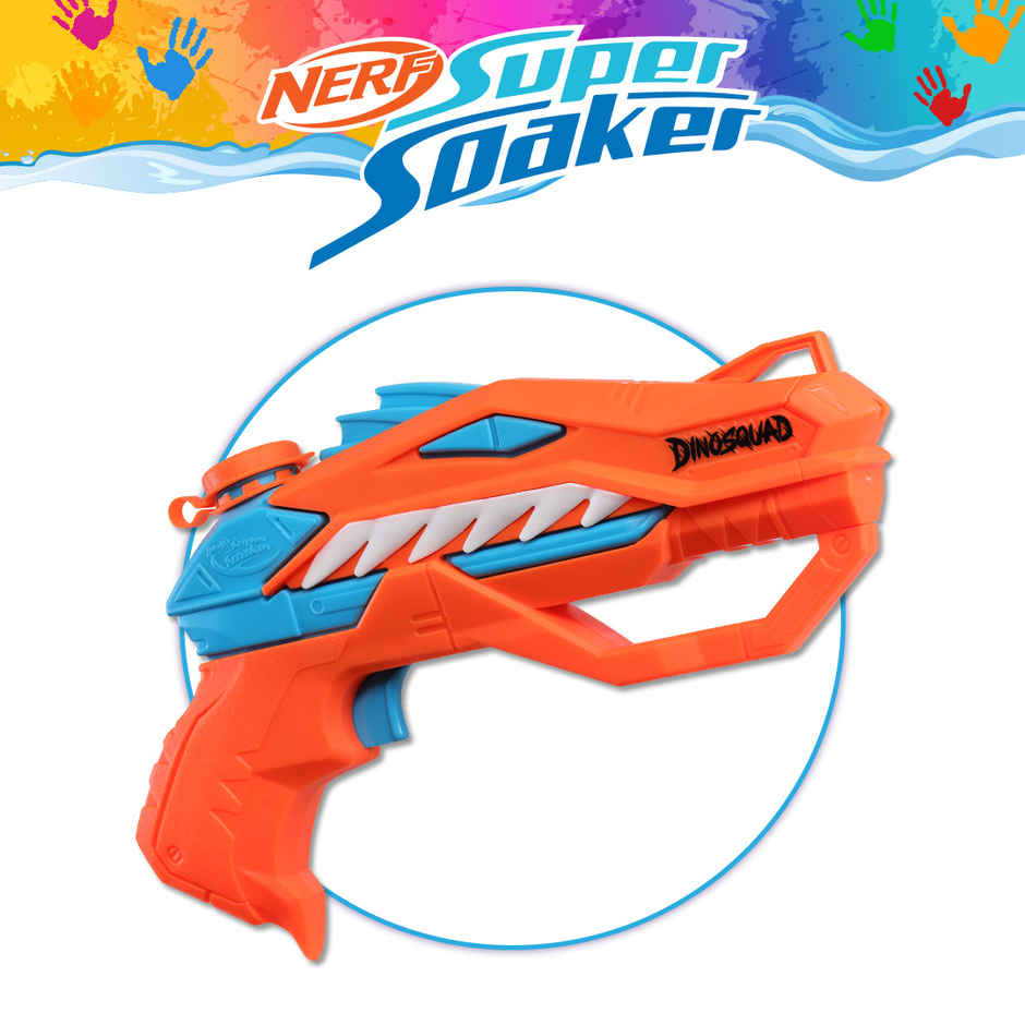 Hasbro Nerf Super Soaker DinoSquad Raptor-Surge Water Blaster