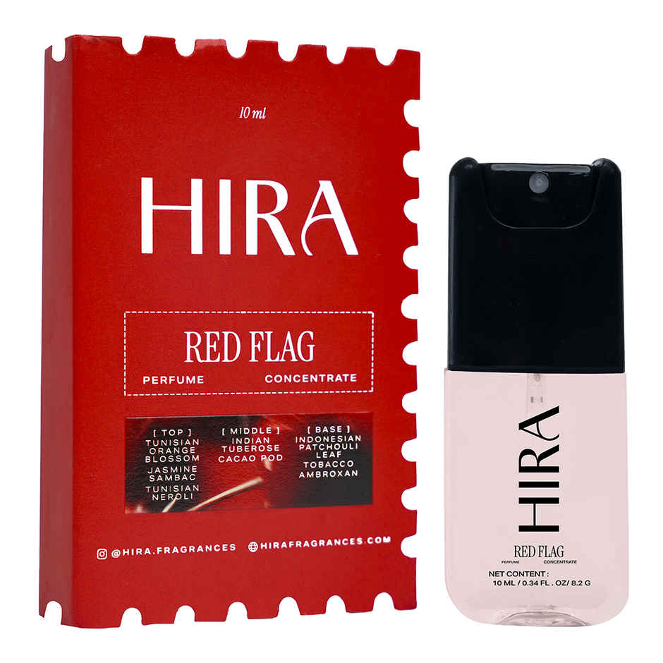 HIRA Red Flag Long Lasting Eau De Perfume For Women | Tuberose & Patchouli Notes