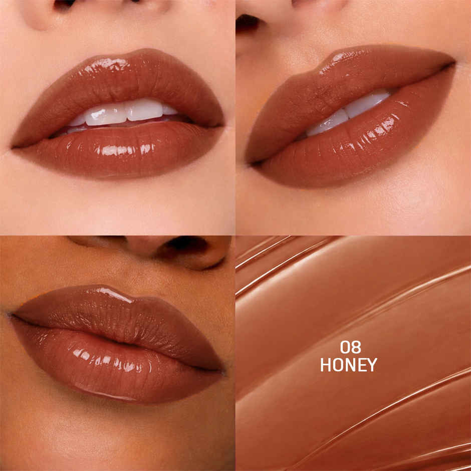 Colors Queen Gloss Bomb Glossy Lipstick | Honey | 08