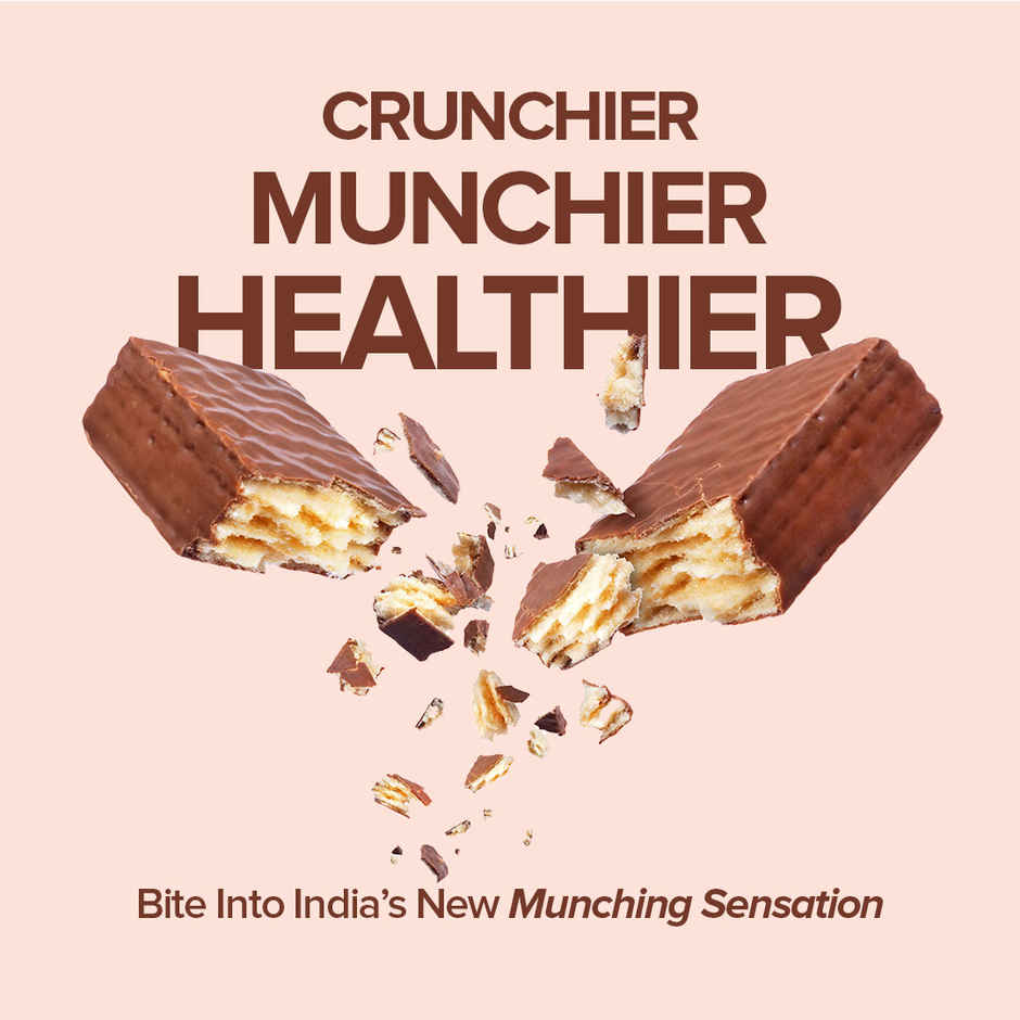 GNC Protein Wafer Bar - Chocolate | 10g Whey Protein