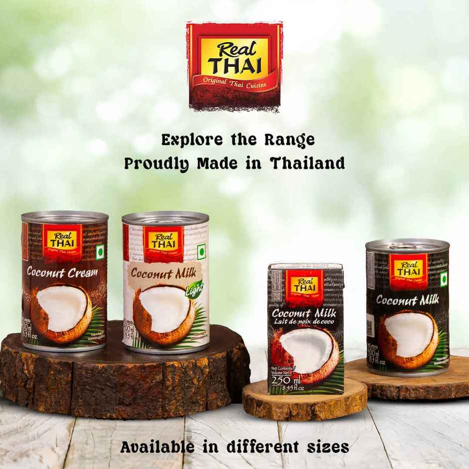Real Thai Original Thai Cuisine Coconut Cream
