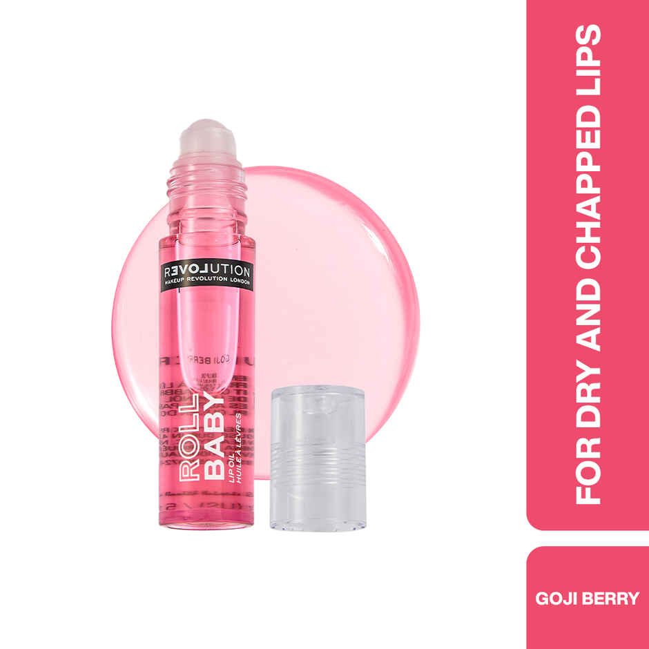 Makeup Revolution Relove Roll Baby Lip Oil Goji Berry