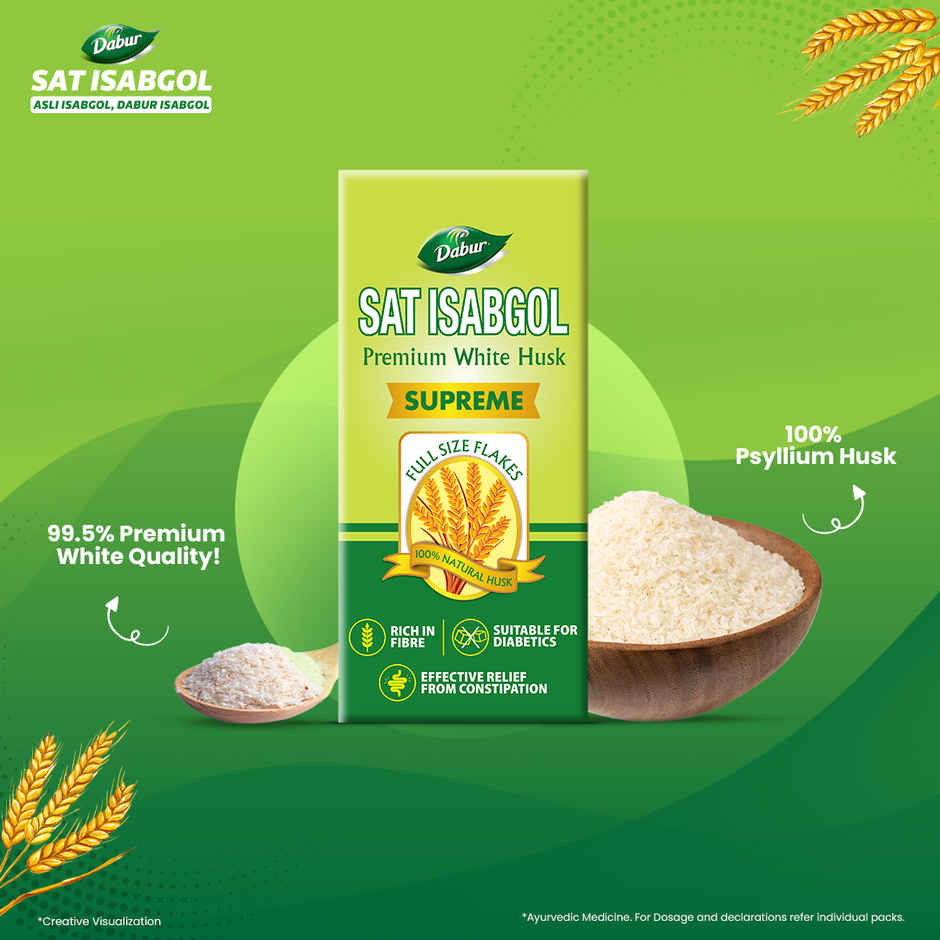 Dabur Sat Isabgol Powder 180g