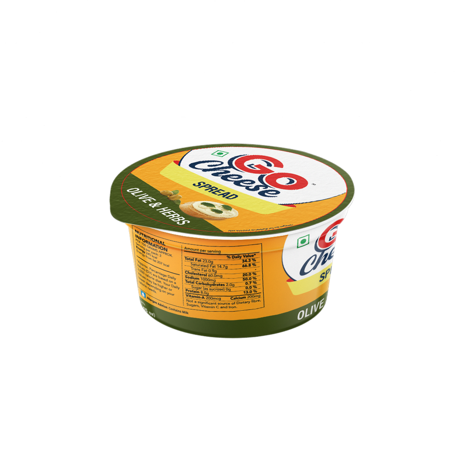 Go Cheese Spread Olive & Herbs