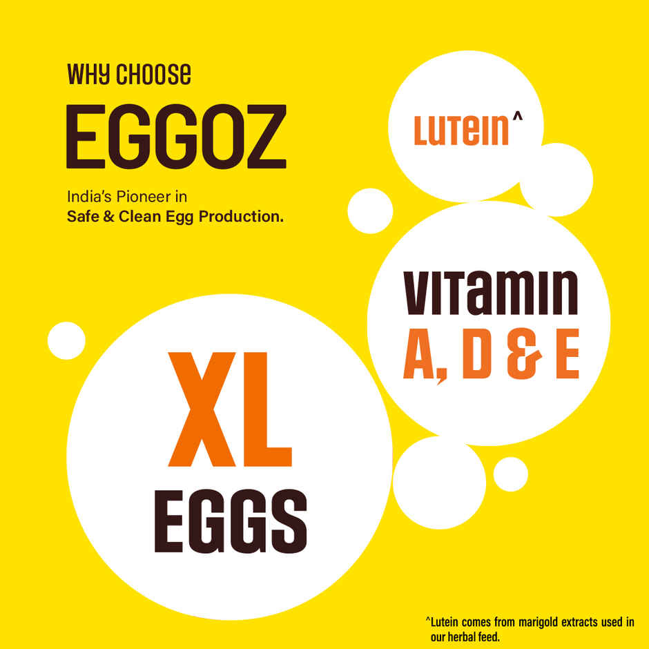Eggoz Nutra Plus Speciality Eggs with Omega 3 | Selenium and Vitamins