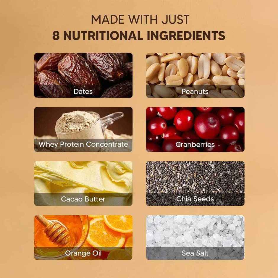 Eat Better Co Protein Laddu | Orange Cranberry 