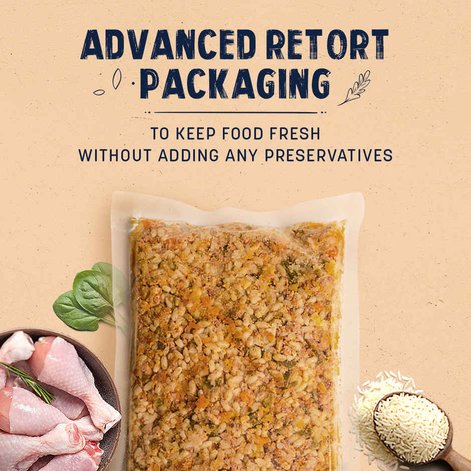 HUFT Sara's Wholesome Classic Chicken & Brown Rice Dog Food Pack