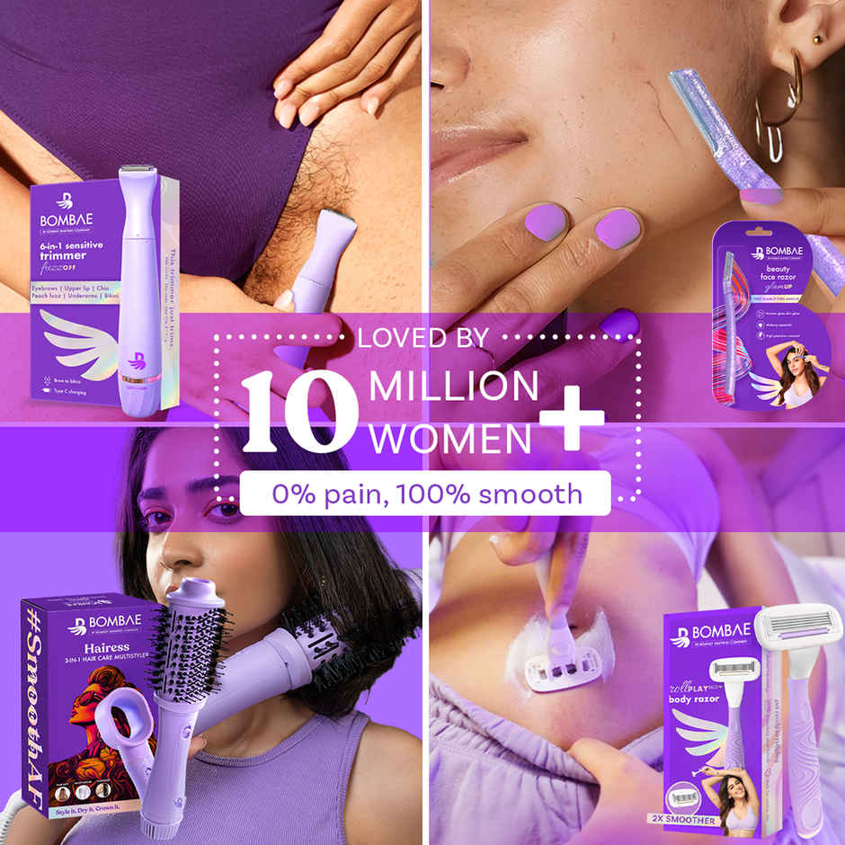 Bombae Flexi Pro Avosmooth Disposable Women's Razor | Violet