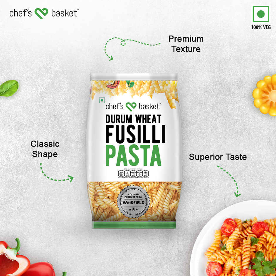 Chef's Basket - Durum Wheat Fusilli Pasta