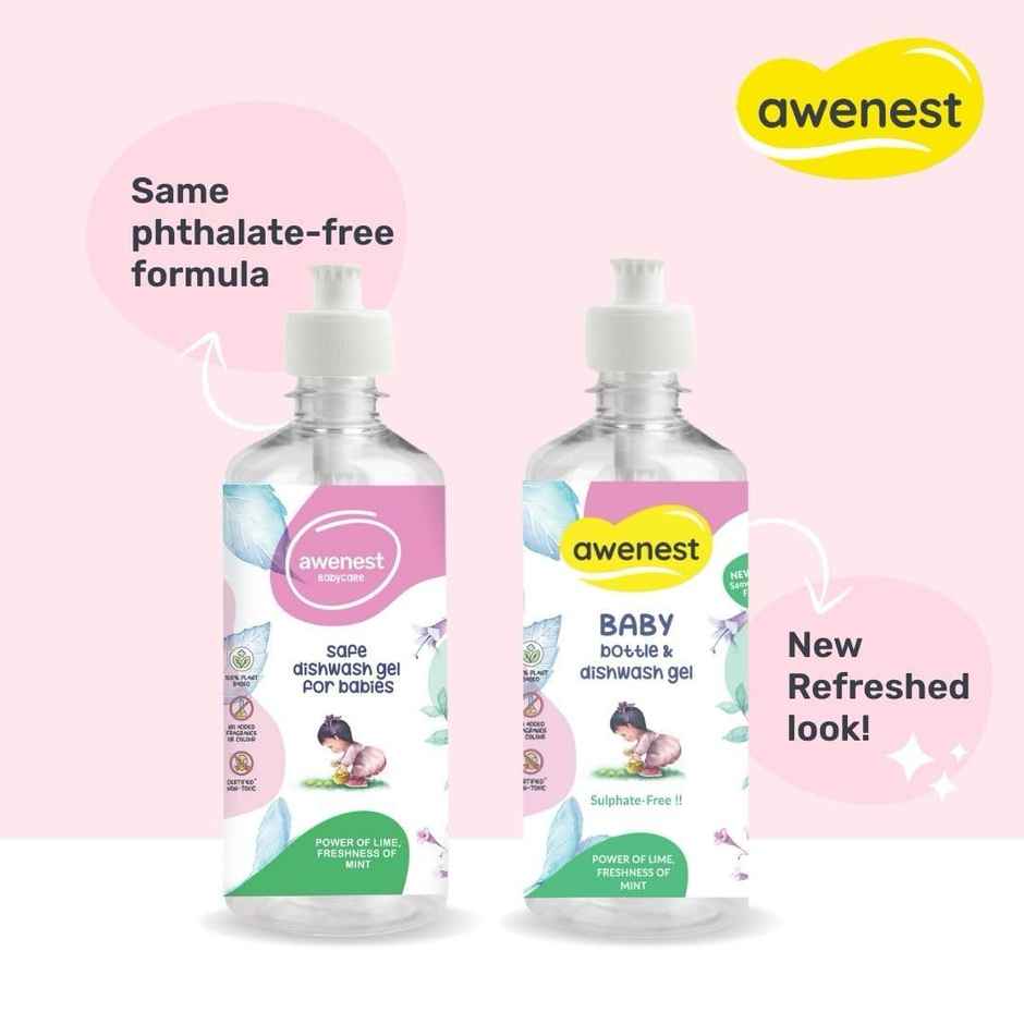 Awenest Baby Natural Bottle Dishwash