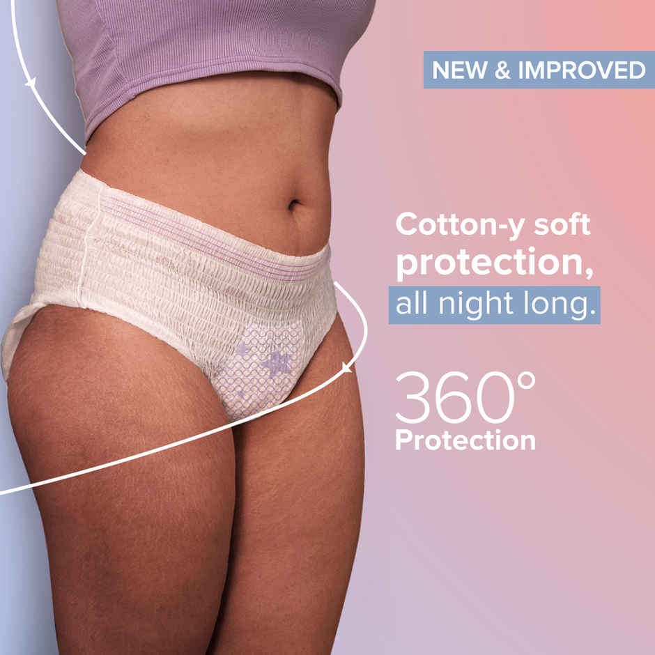 Nua Disposable Period Panties Trial Pack | XL-XXL