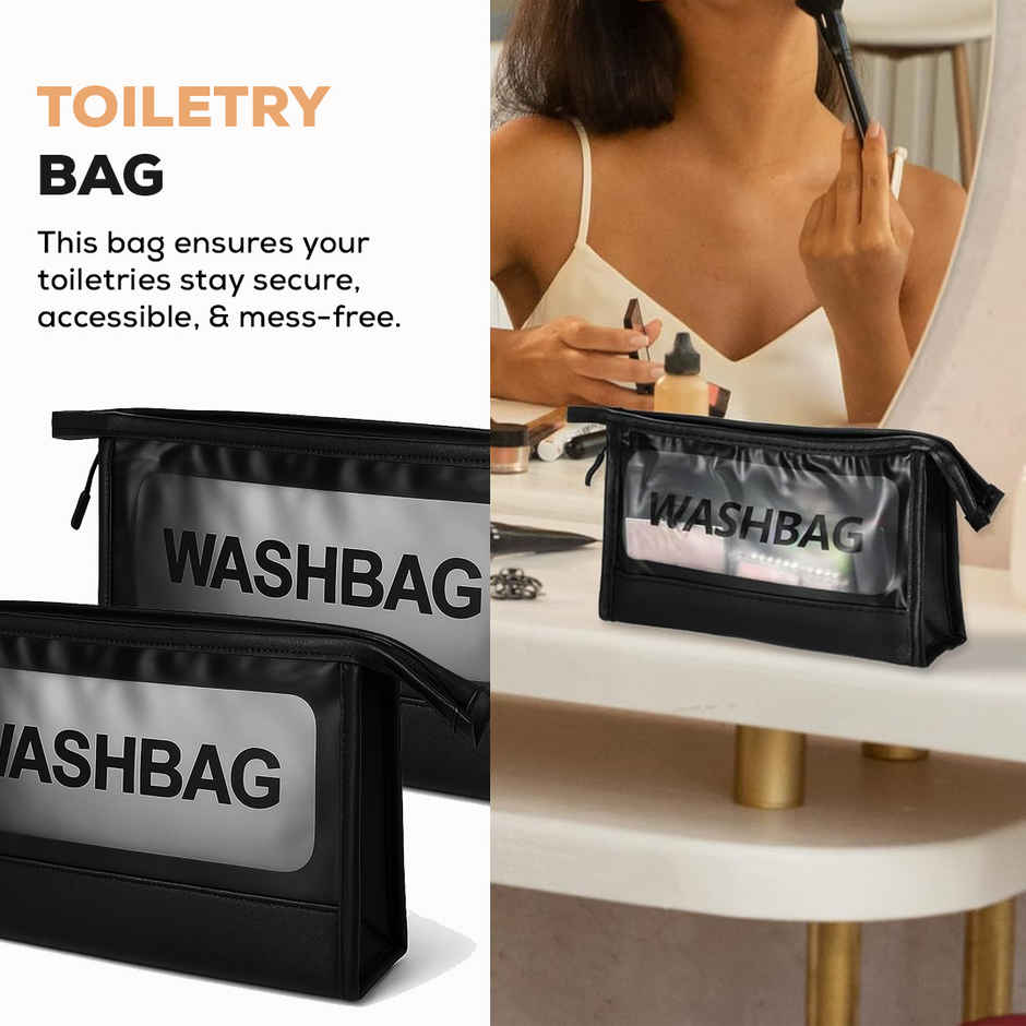 Multibrite Waterproof Travel Pouch | Black