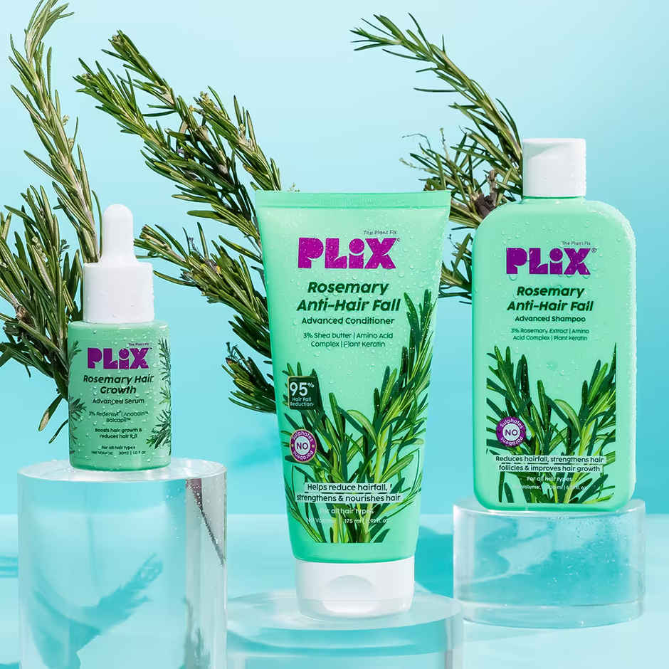 Plix The Plant Fix Rosemary Anti Hairfall Regime Combo - Shampoo & Conditioner