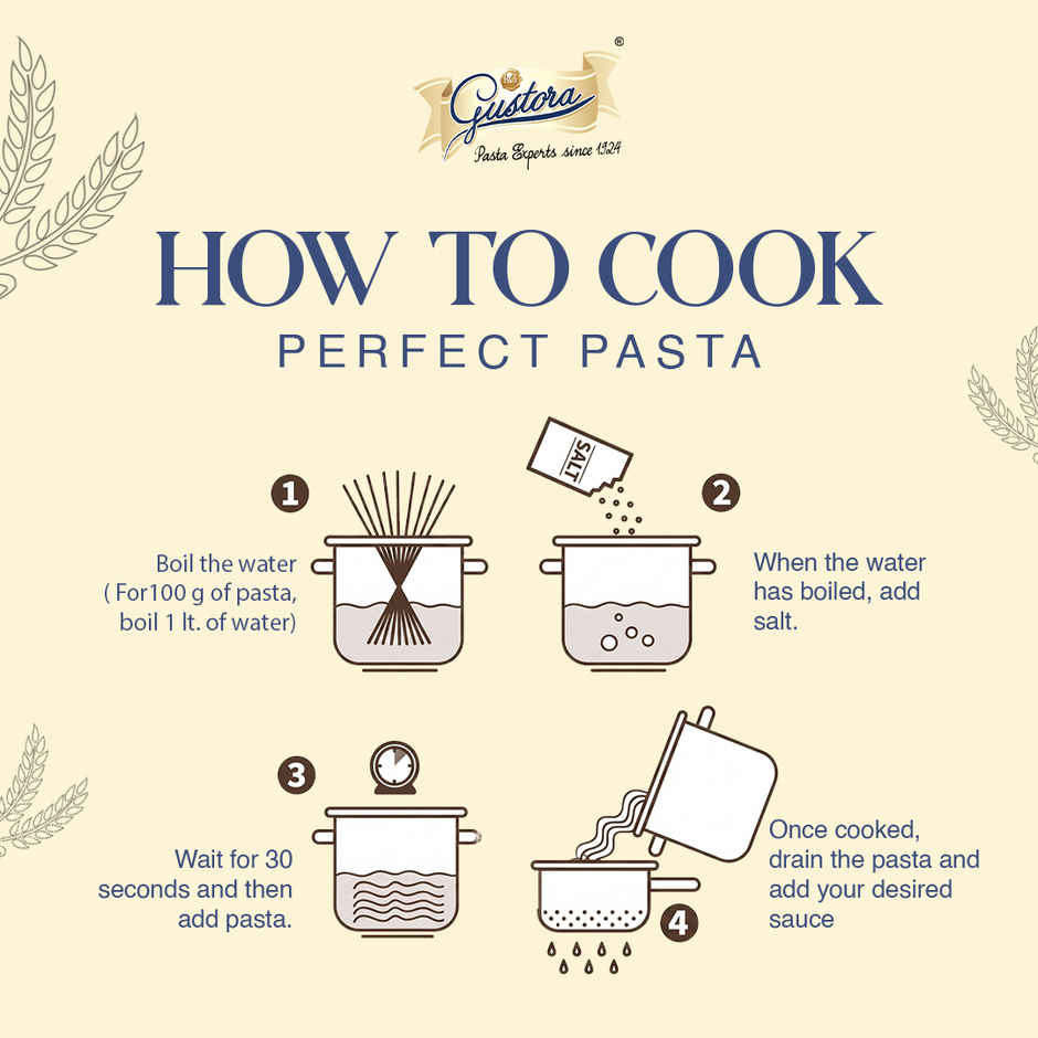 Gustora Penne Rigate Pasta
