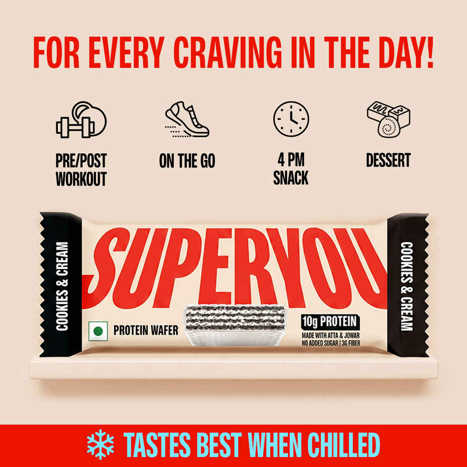 Superyou Cookies & Cream Protein Bar Combo