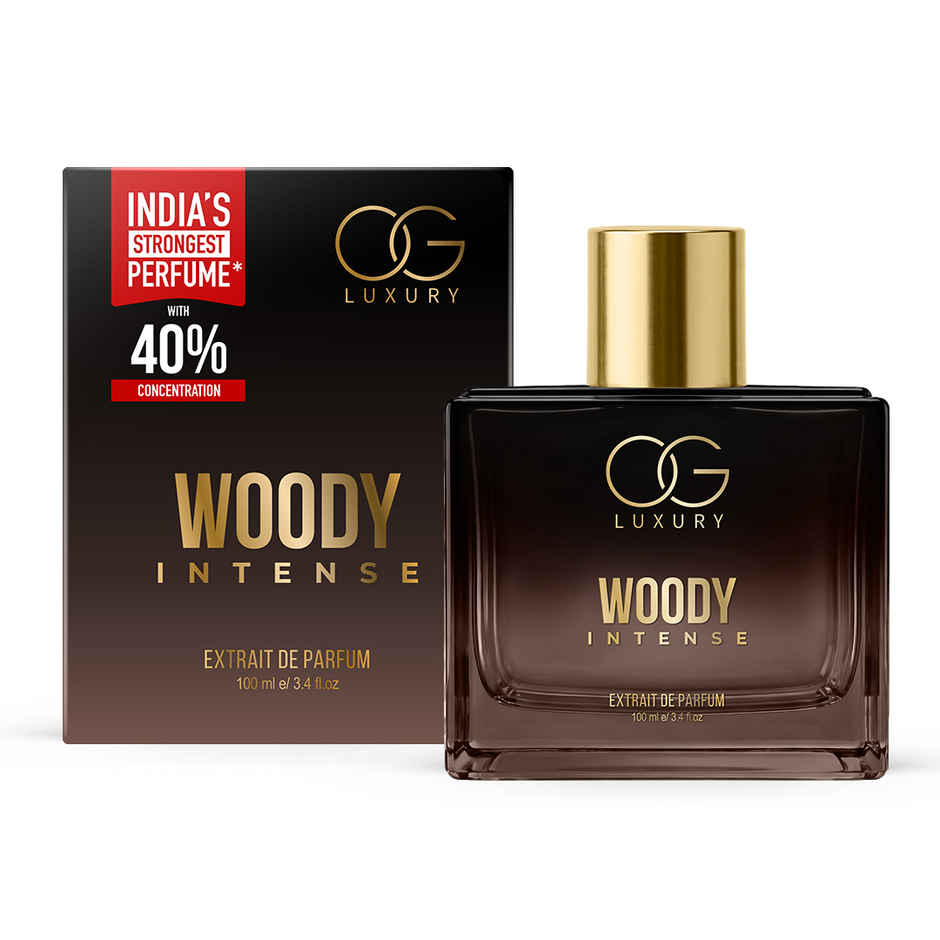 OG Luxury Woody Intense Extrait De Parfum | Woody & Spicy Long-Lasting Perfume for Men