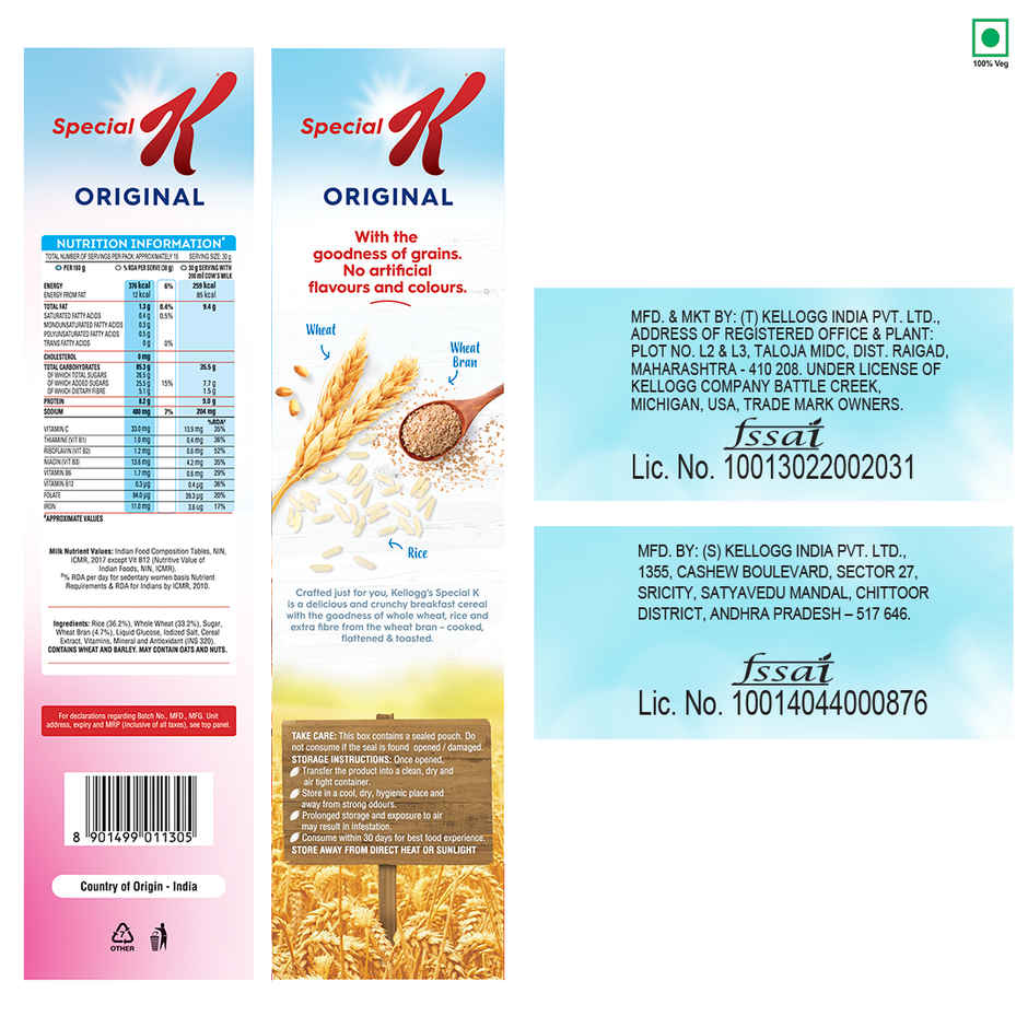 Kelloggs Special K Combo