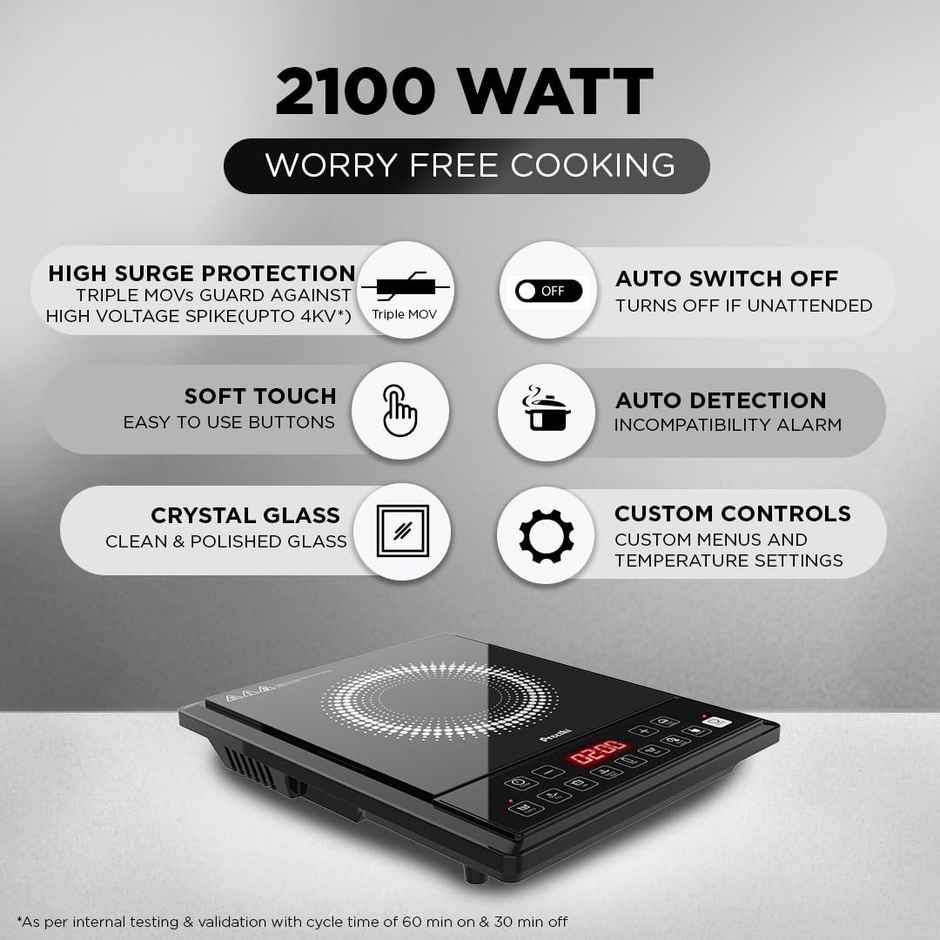 Preethi Indicook Ict124 Induction Cooktop