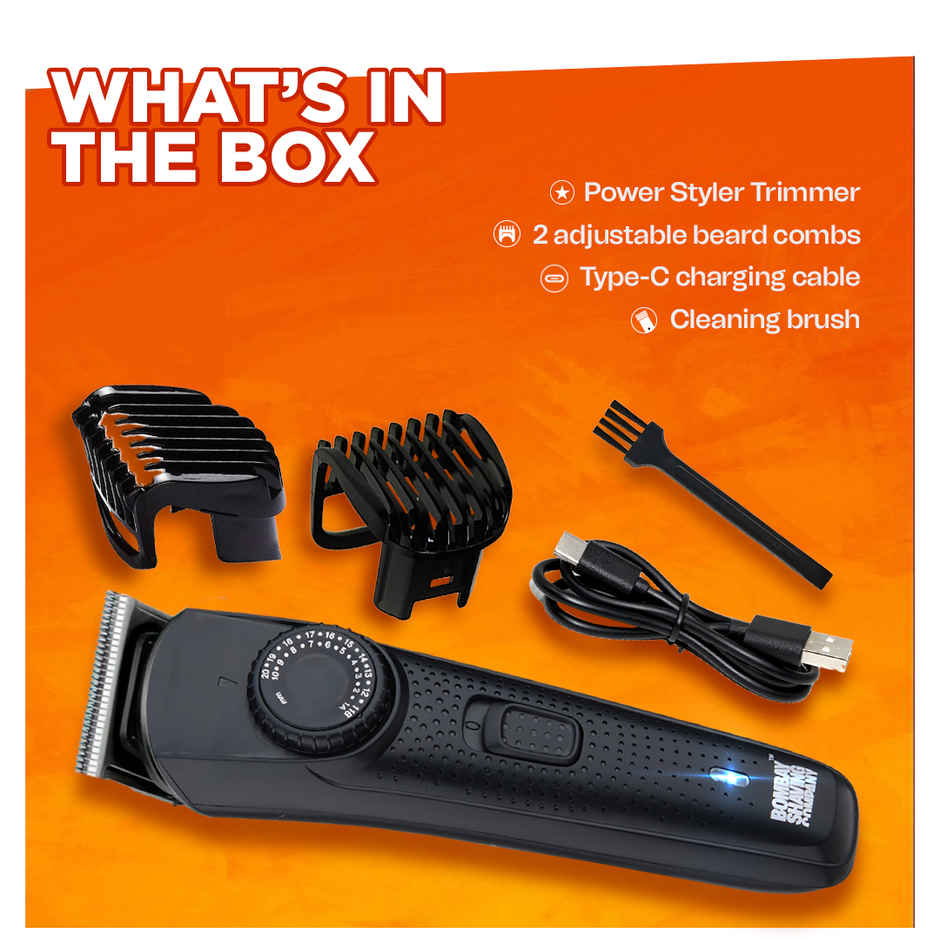 Bombay Shaving Company Type C Charging Trimmer | Power Styler