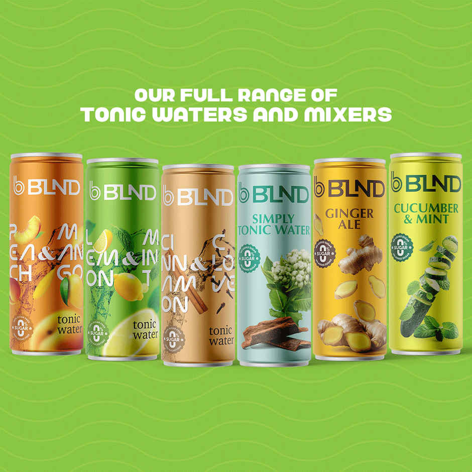 BLND Lemon & Mint Tonic Water