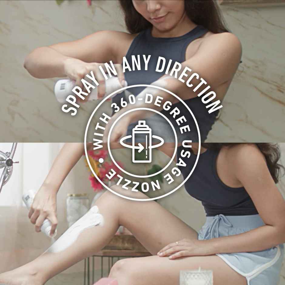 SVISH ON-THE-GO Hair removal spray for women