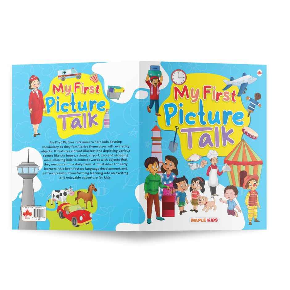 Picture Talk and Conversation Book for Kids (Colourful Pictures)