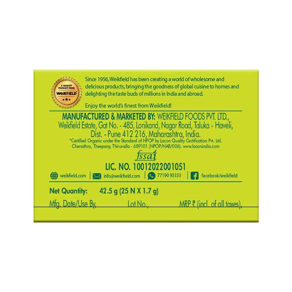 Eco Valley Organic Green Tea- Divine Tulsi| Boost Energy, Helps Burn Body Fat| Zero Calories