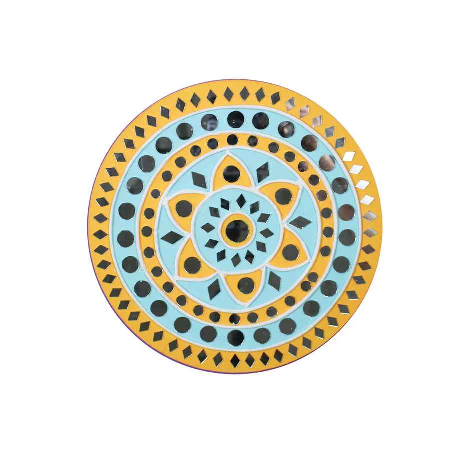 Itsy Bitsy Cut Mirror Round 10mm 50 gms Apx 236 Pc Lb