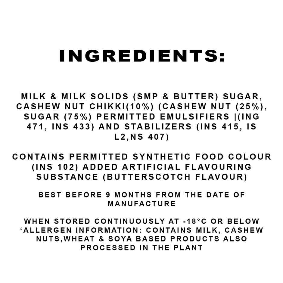 Hangyo Butterscotch Blast Ice Cream Tub