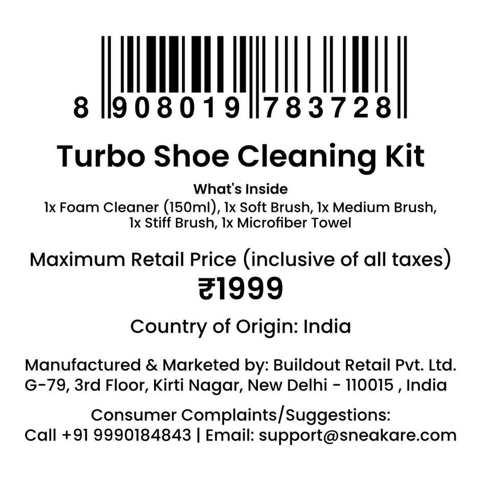 Sneakare Turbo Shoe Cleaning Kit