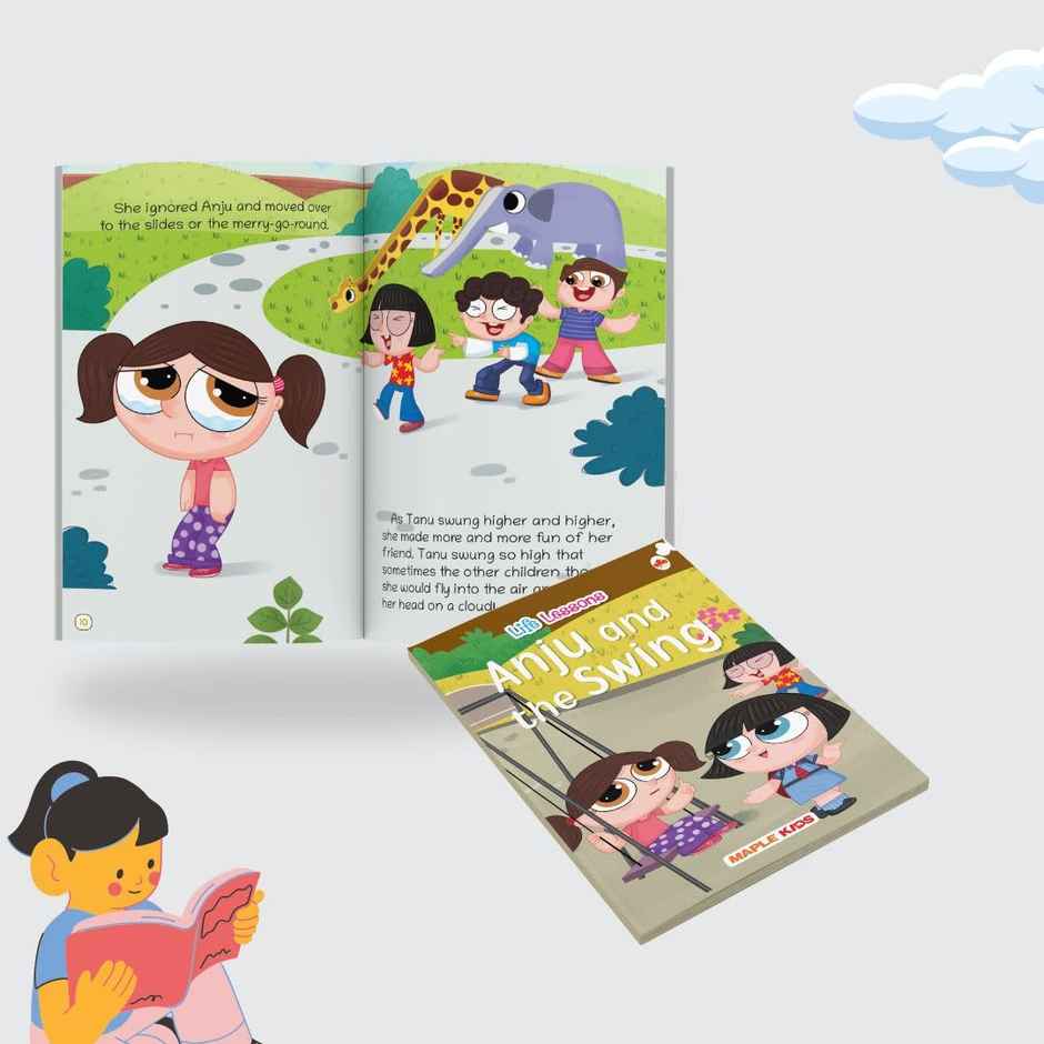 Life Lessons - Story Books for Kids (Set of 6 Books) (Illustrated)