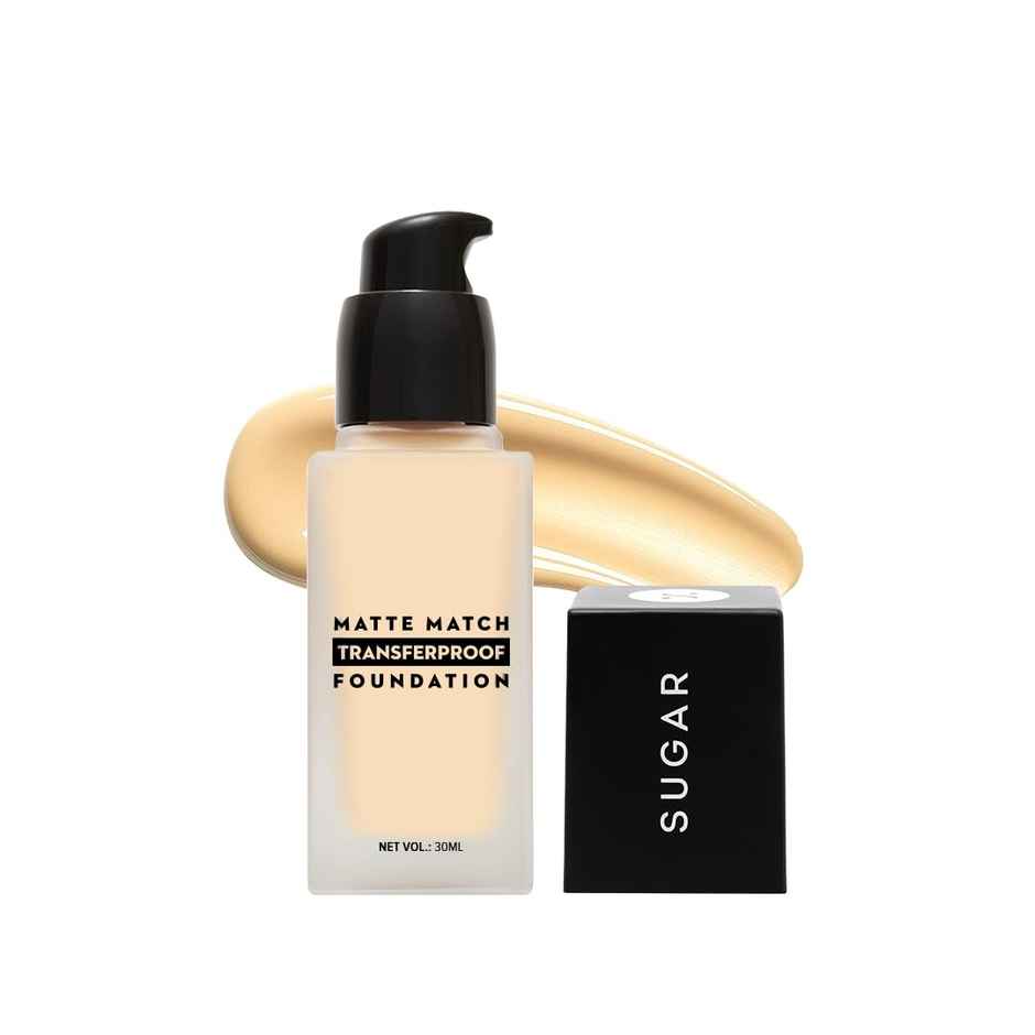 SUGAR Cosmetics Matte Match Transferproof Foundation 20 Galao