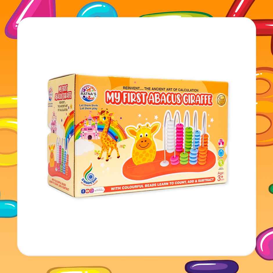 Ratna's My First Abacus Giraffe
