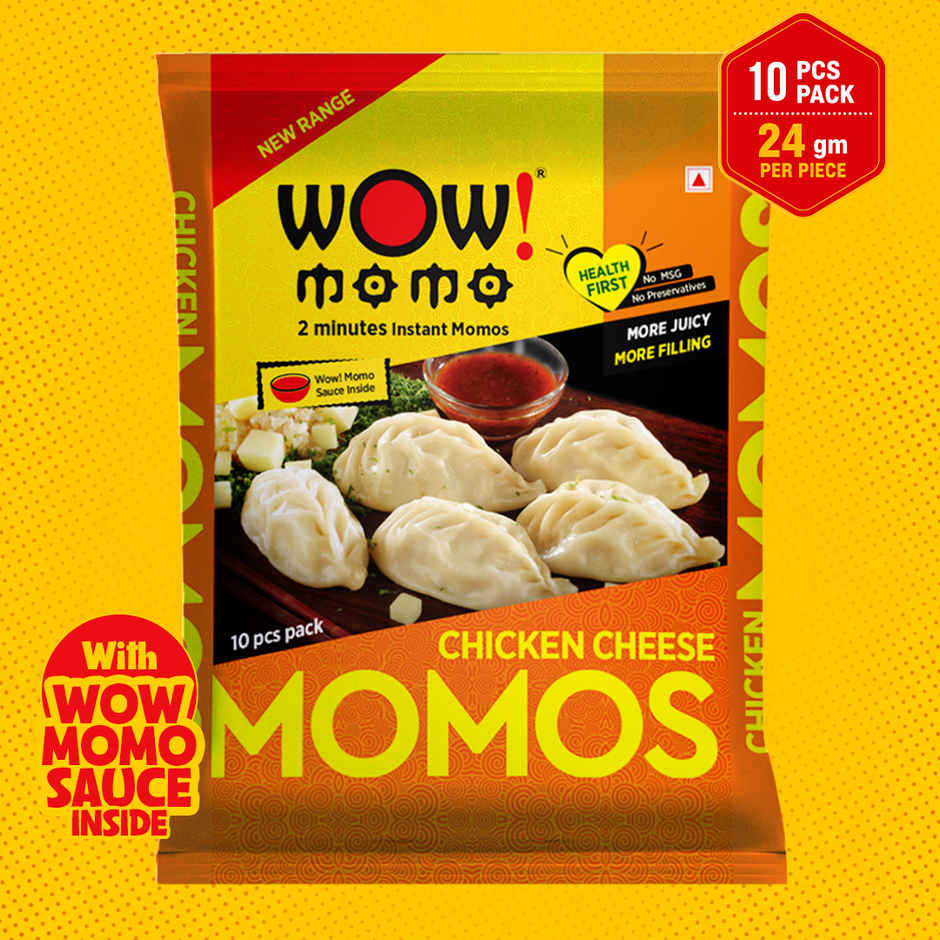 Wow! Chicken Cheese Momos | Easy To Cook