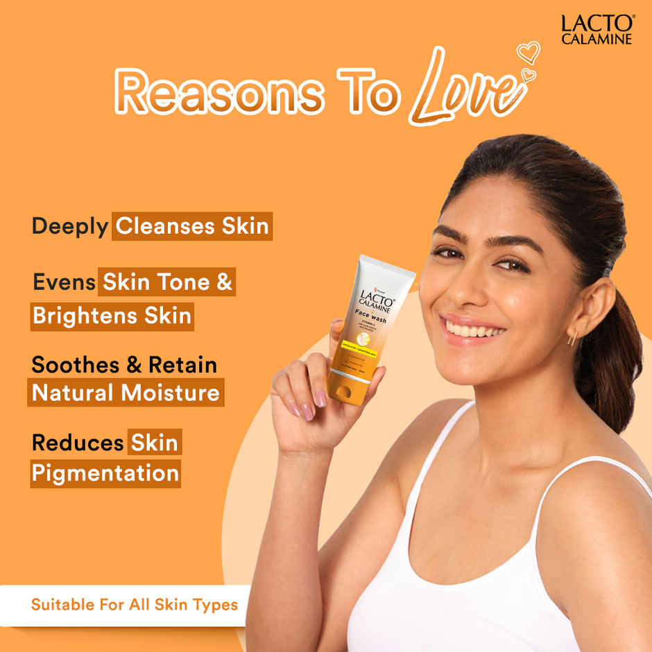 Lacto Calamine Vitamin C Facewash