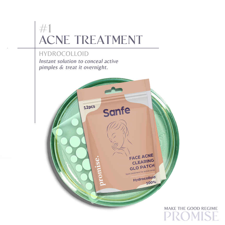 Sanfe Pimple Patches Fast-Acting Overnight Acne Patch