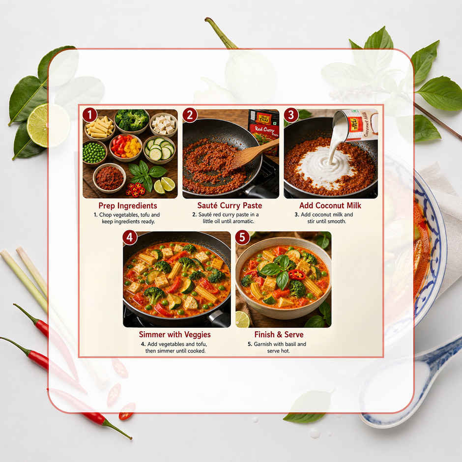 Real Thai Red Curry Paste