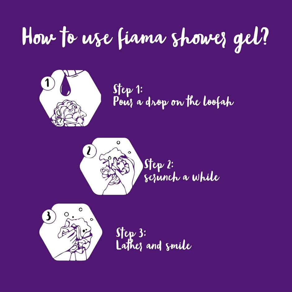 Fiama Shower Gel Blackcurrant & Bearberry Body Wash with Skin Conditioners for Radiant Glow, Pouch