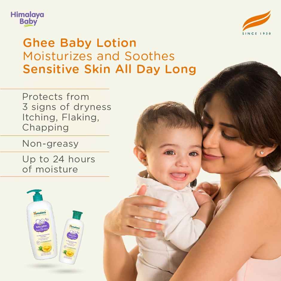 Himalaya Baby Lotion With Pure Cow Ghee