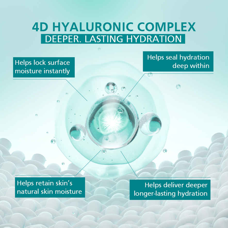 Venusia Max Intensive Moisturizing Lotion with 4D Hyaluronic+Polyglutamic Acid | Normal to Dry Skin