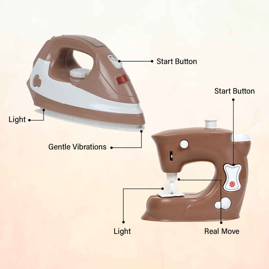 Anz Toy Brown Iron & Swing Machine Ph 9423