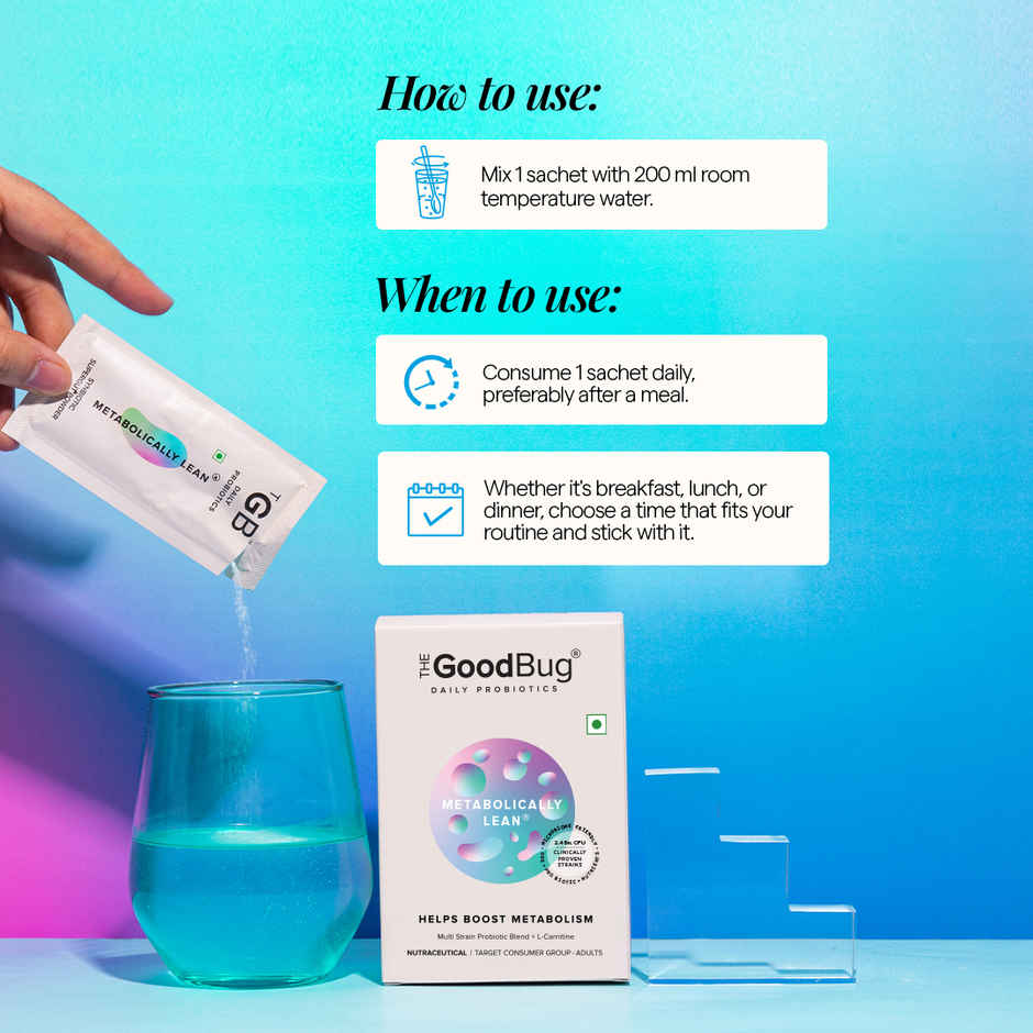 The Good Bug Metabolically Lean Supplement Powder - Weight Management