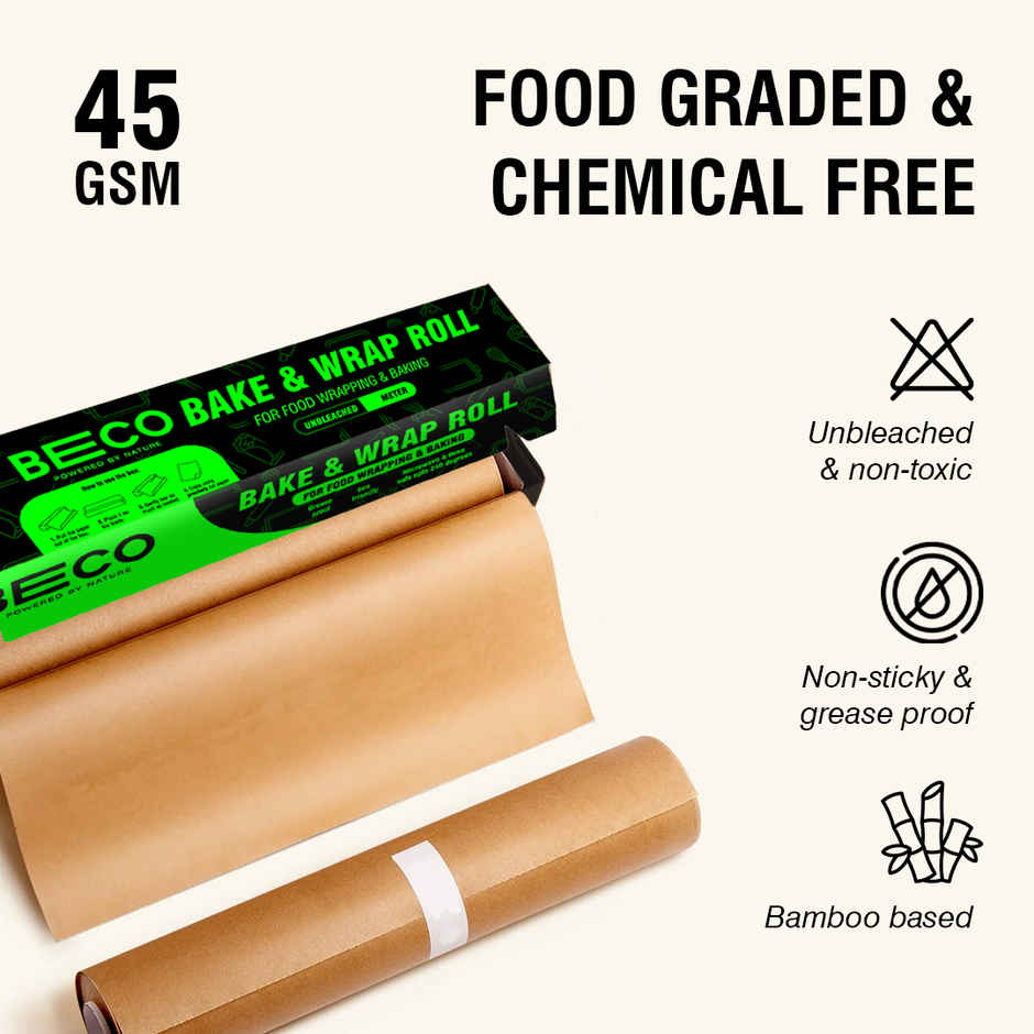 Beco Eco-Friendly Baking And Food wrapping Paper - 10 m Roll
