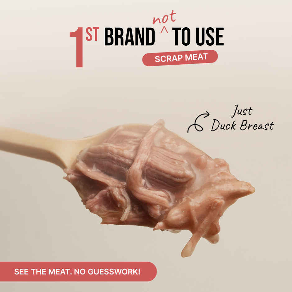 Zoomies Wet Stuff Lite - Duck Breast in Bone Broth Cat Wet Food