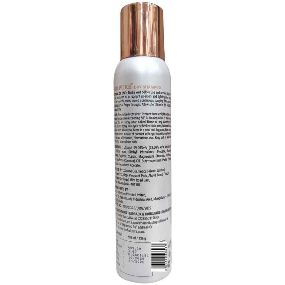 Hair Pure Revive & Go Dry Shampoo