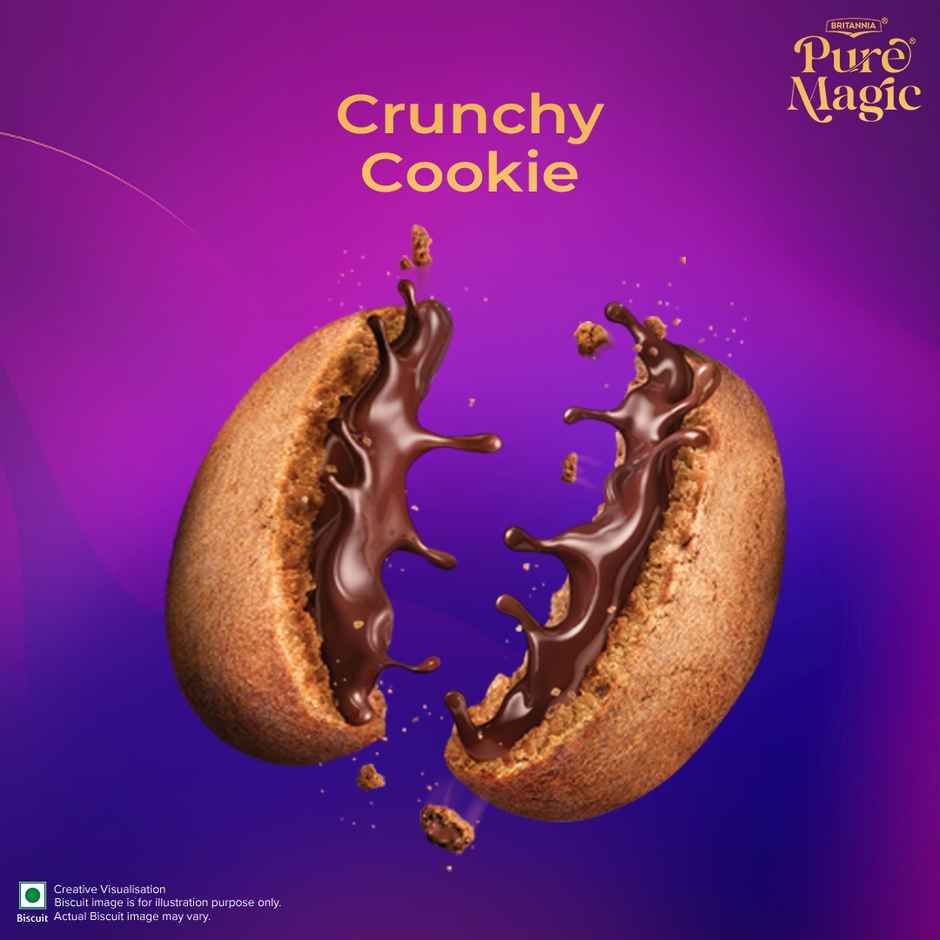 Britannia Pure Magic Chocolush Choco Filled Cookie